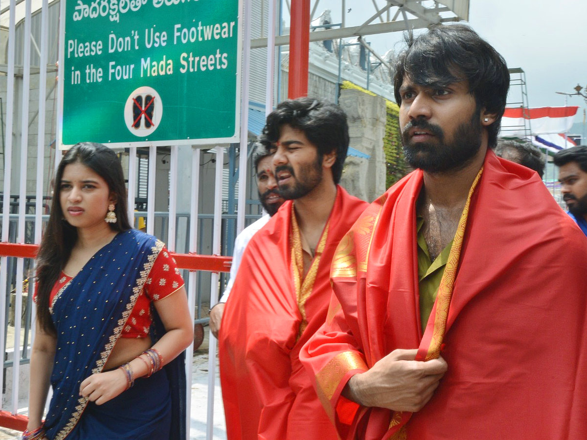 Mad Movie Team Visits Tirumala Photos - Sakshi12