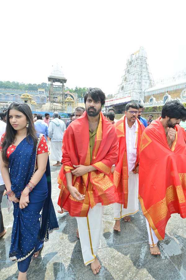 Mad Movie Team Visits Tirumala Photos - Sakshi3