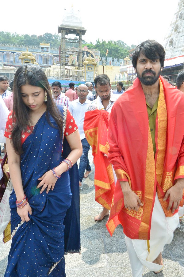 Mad Movie Team Visits Tirumala Photos - Sakshi4