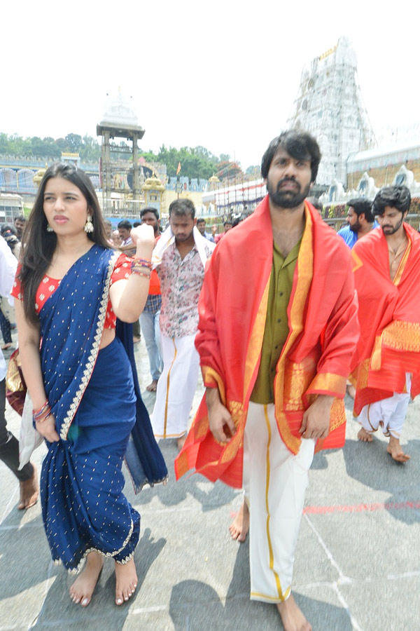 Mad Movie Team Visits Tirumala Photos - Sakshi5