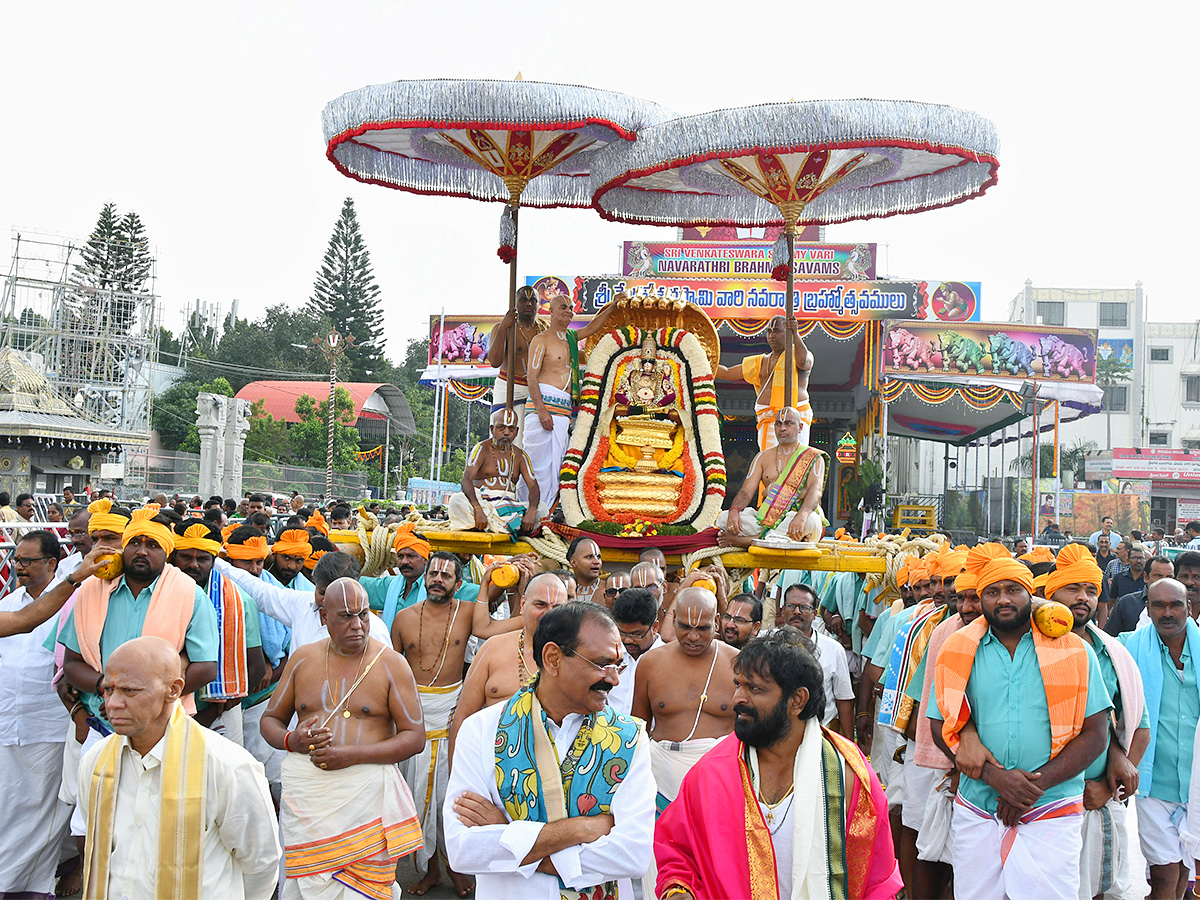 Navaratri Brahmotsavalu at Tirumala 2023 - Sakshi10