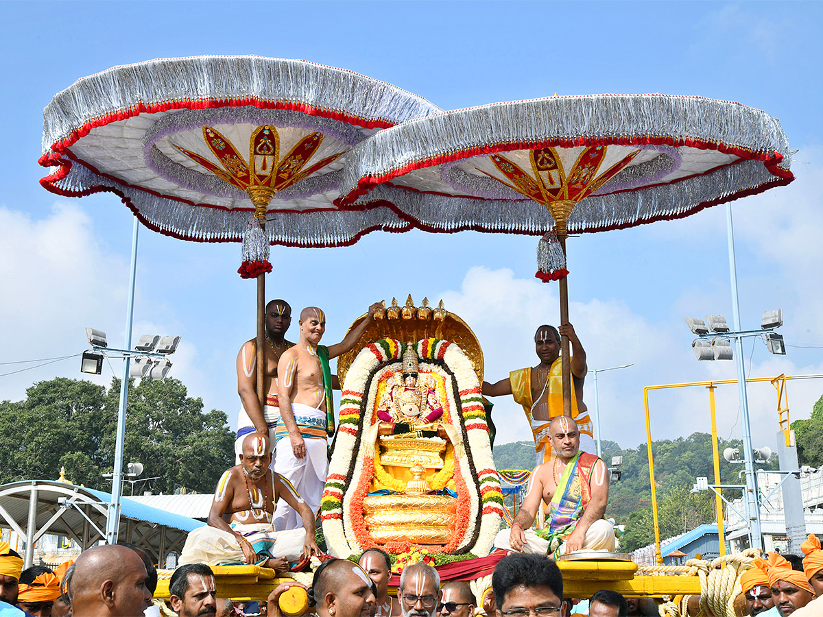 Navaratri Brahmotsavalu at Tirumala 2023 - Sakshi2