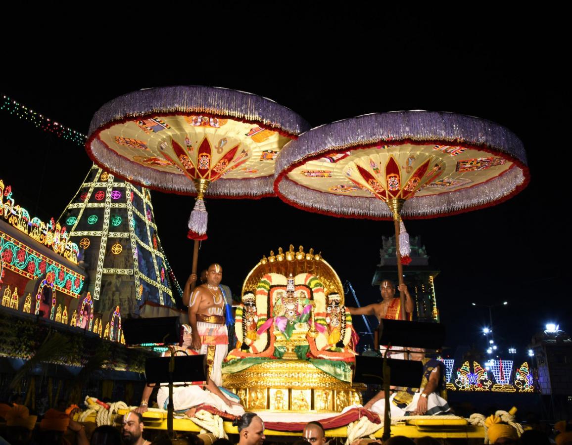 Navaratri Brahmotsavam 2023 at Tirumala - Sakshi2