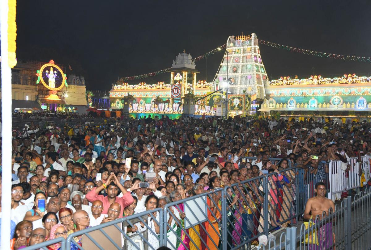 Tirumala Srivari Navaratri Brahmotsavam 2023 Hamsa Vahana Seva Photos - Sakshi8