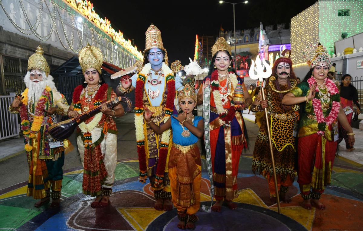 Tirumala Srivari Navaratri Brahmotsavam 2023 Hamsa Vahana Seva Photos - Sakshi11