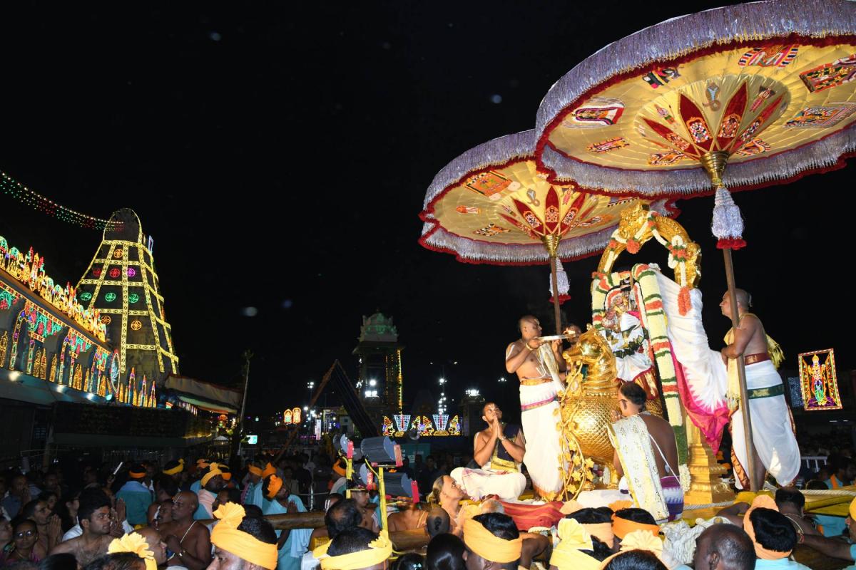 Tirumala Srivari Navaratri Brahmotsavam 2023 Hamsa Vahana Seva Photos - Sakshi33