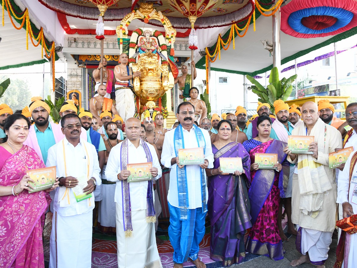 Tirumala Brahmotsavam: Sri Malayappaswamy On Simha Vahanam - Sakshi14