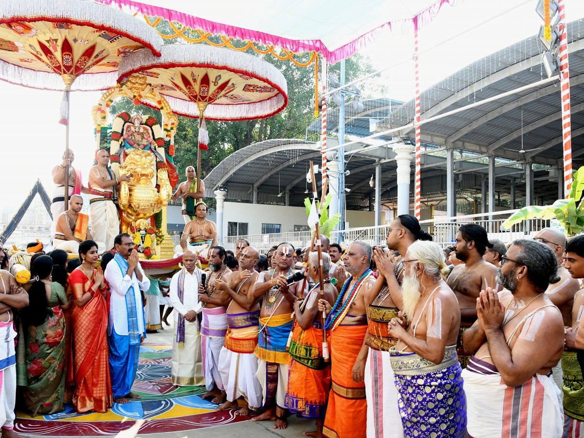 Tirumala Brahmotsavam: Sri Malayappaswamy On Simha Vahanam - Sakshi16