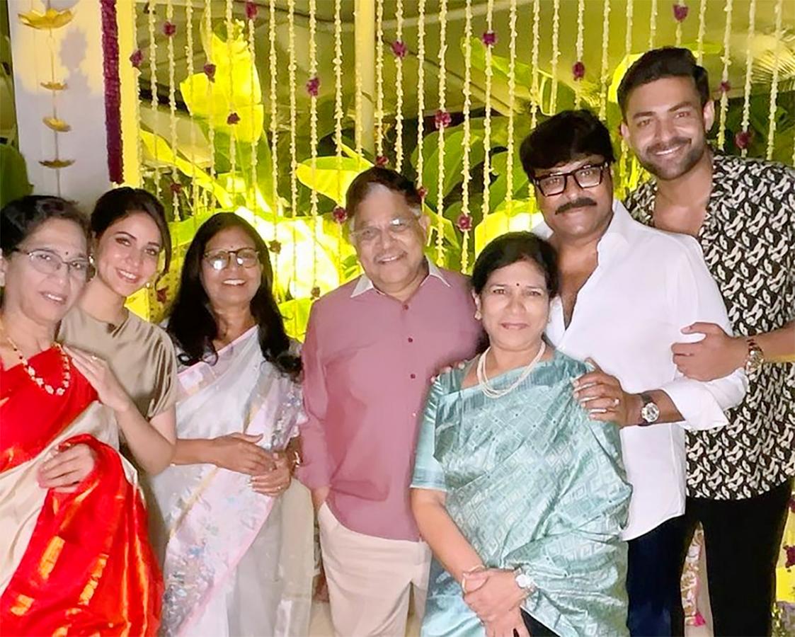 Varun Tej Lavanya Tripathi pre wedding party Allu Arjun - Sakshi7