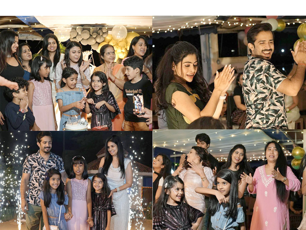 Anchor Ravi Daughter Viya Birthday Celebrations With Bigg Boss Contestants Photos - Sakshi1