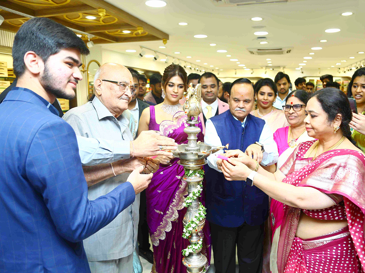 Actress Shraddha Das at Sri srikrishna Silks launch Hyderabad Photos - Sakshi5