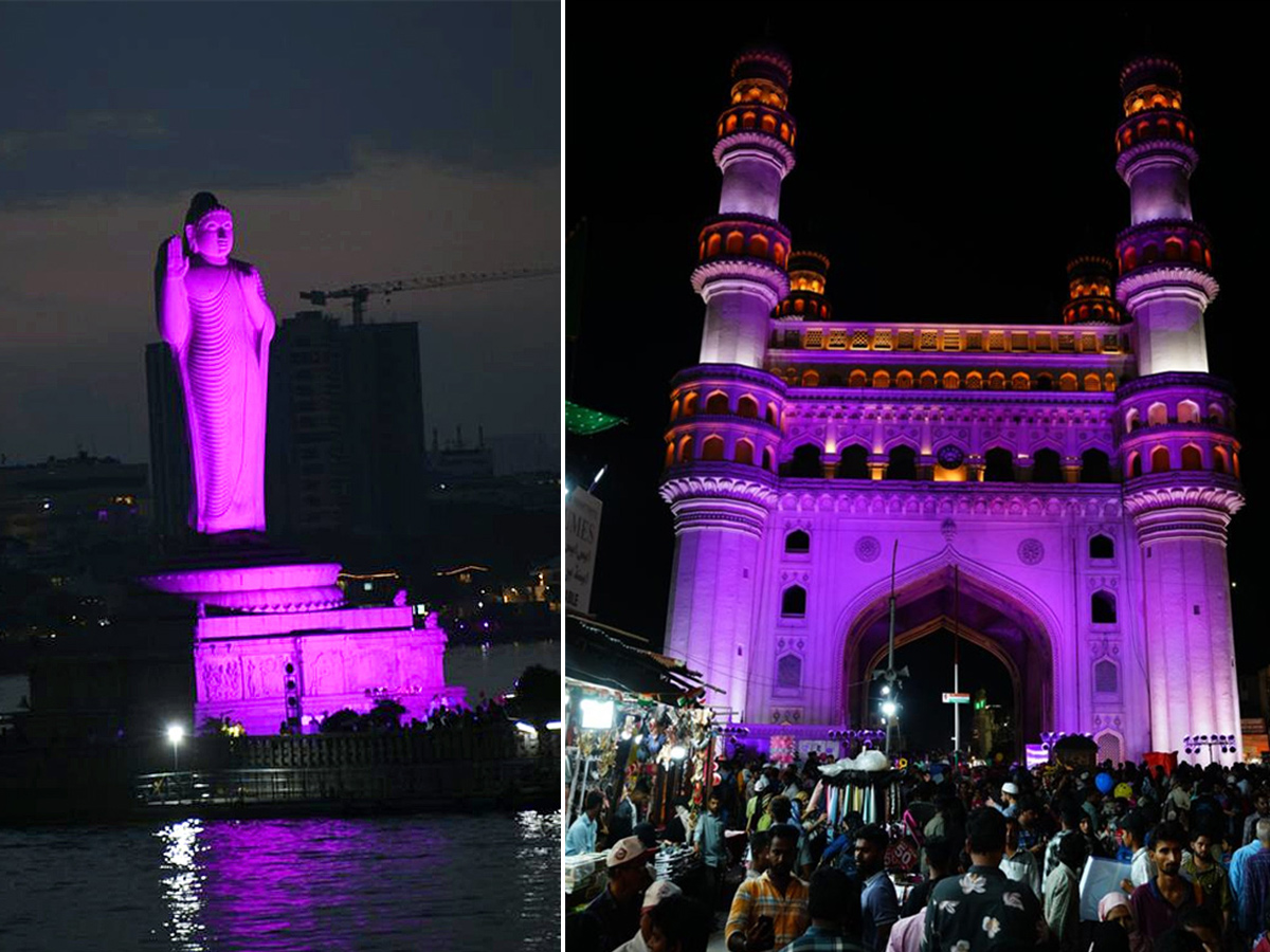 Hyderabad Turns Pink Amid Breast Cancer Awareness 2023 - Sakshi1