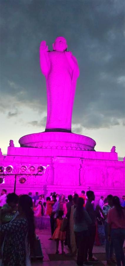 Hyderabad Turns Pink Amid Breast Cancer Awareness 2023 - Sakshi13