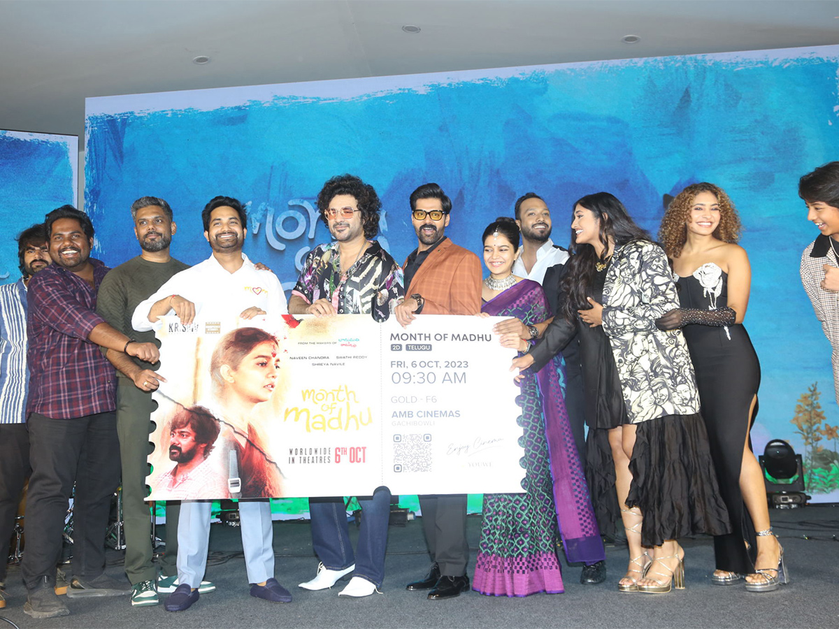 Month Of Madhu Pre Release Event LIVE Photos - Sakshi3