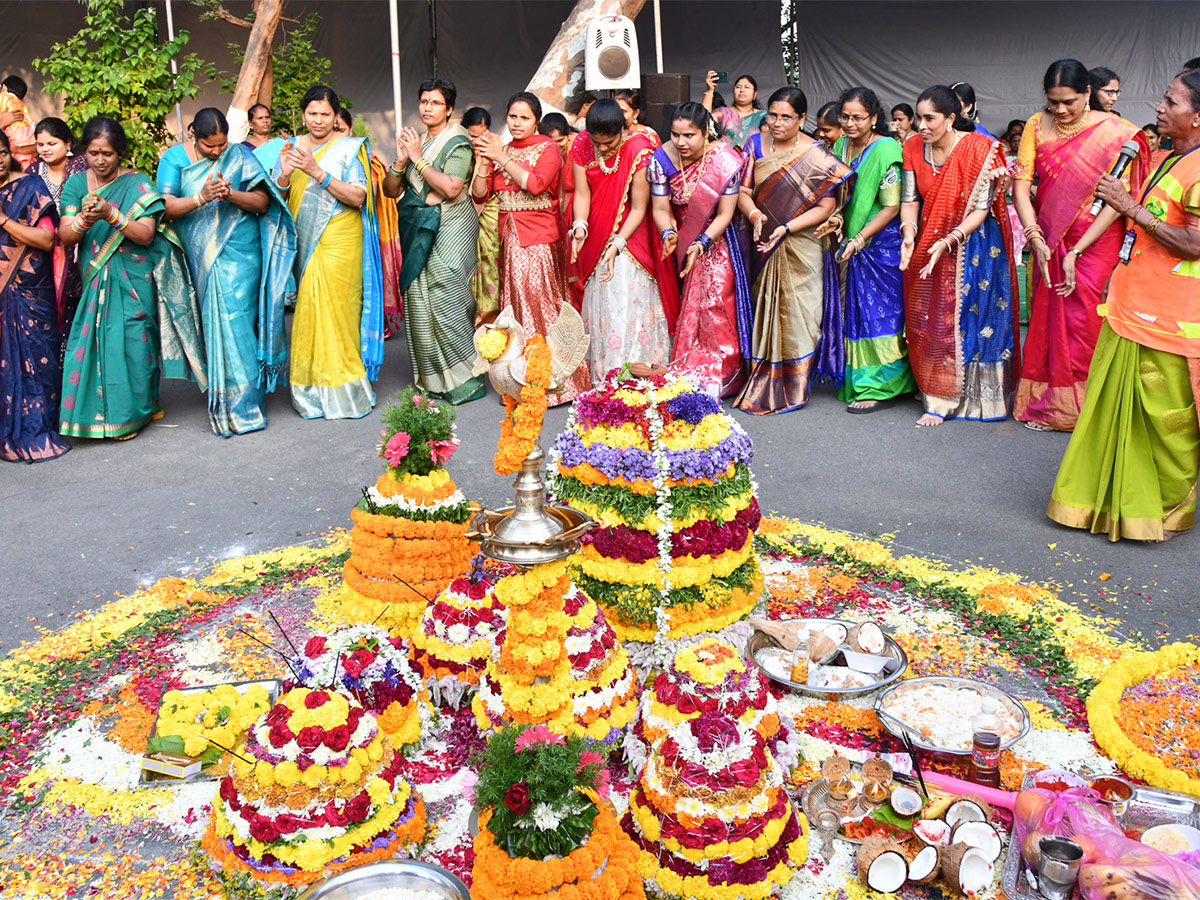 Bathukamma Celebrations At DGP Head Office  - Sakshi11