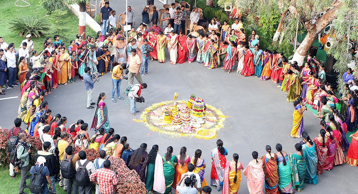 Bathukamma Celebrations At DGP Head Office  - Sakshi4