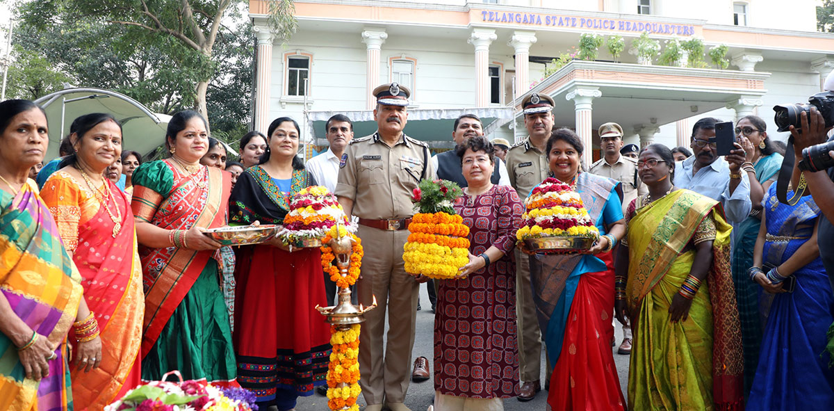 Bathukamma Celebrations At DGP Head Office  - Sakshi6