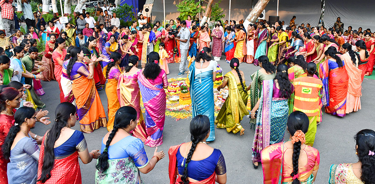 Bathukamma Celebrations At DGP Head Office  - Sakshi8