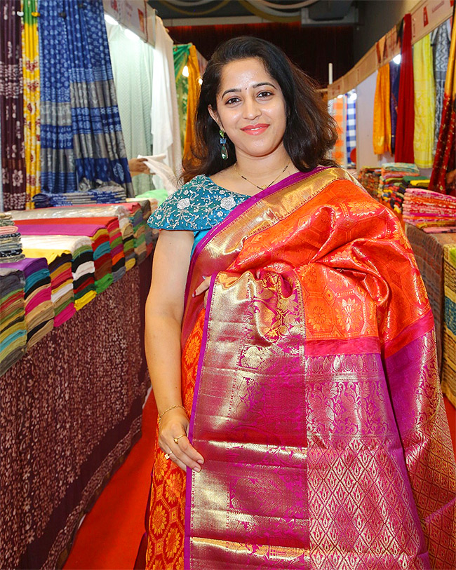 sarees exhibition in hyderabad - Sakshi2