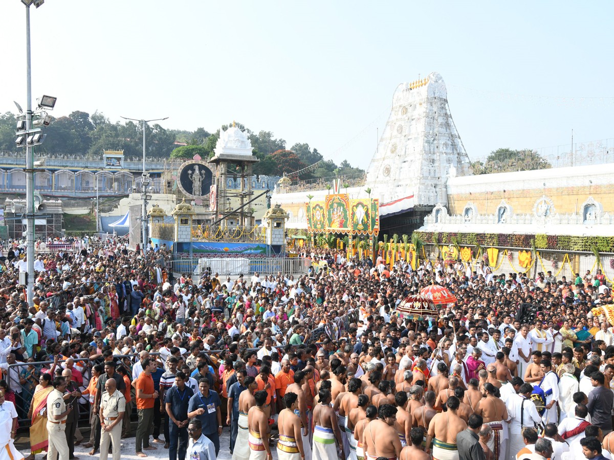 Srimalayappa Swamy On Golden Chariot - Sakshi13