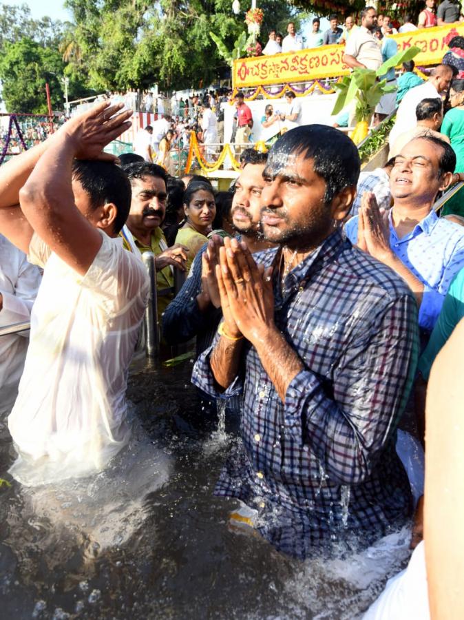 Tirumala Brahmotsavam 2023 Ends With Chakra Snanam Photos - Sakshi22