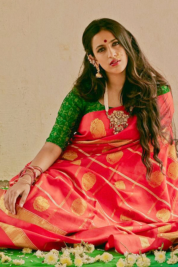 Niharika Konidela gives the Navaratri vibes every day photos - Sakshi9