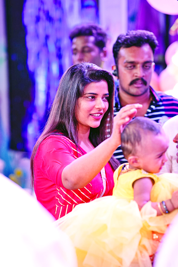 Kollywood Stars Attend Yogi Babu Daughter First Birthday HD Photo Gallery - Sakshi15