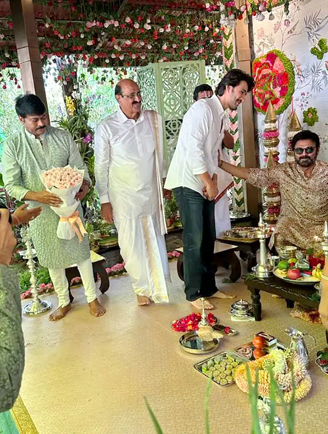 Venkatesh daggubati daughter Havya vahini engagement photos  - Sakshi2