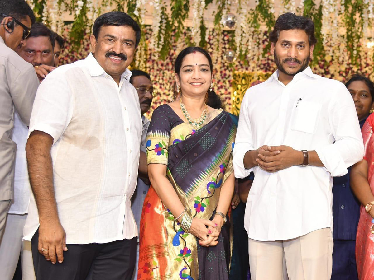 CM YS Jagan attended reception of MLA Jakkampudi Raja Indra - Sakshi5