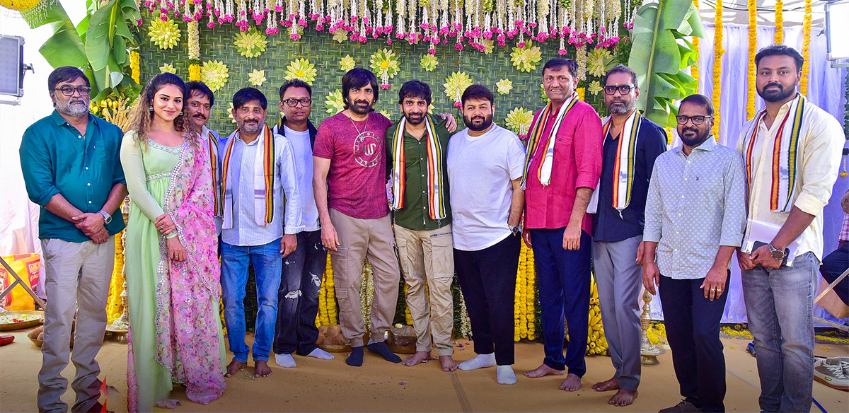 Mass Maharaja Ravi Teja New Movie Opening - Sakshi4