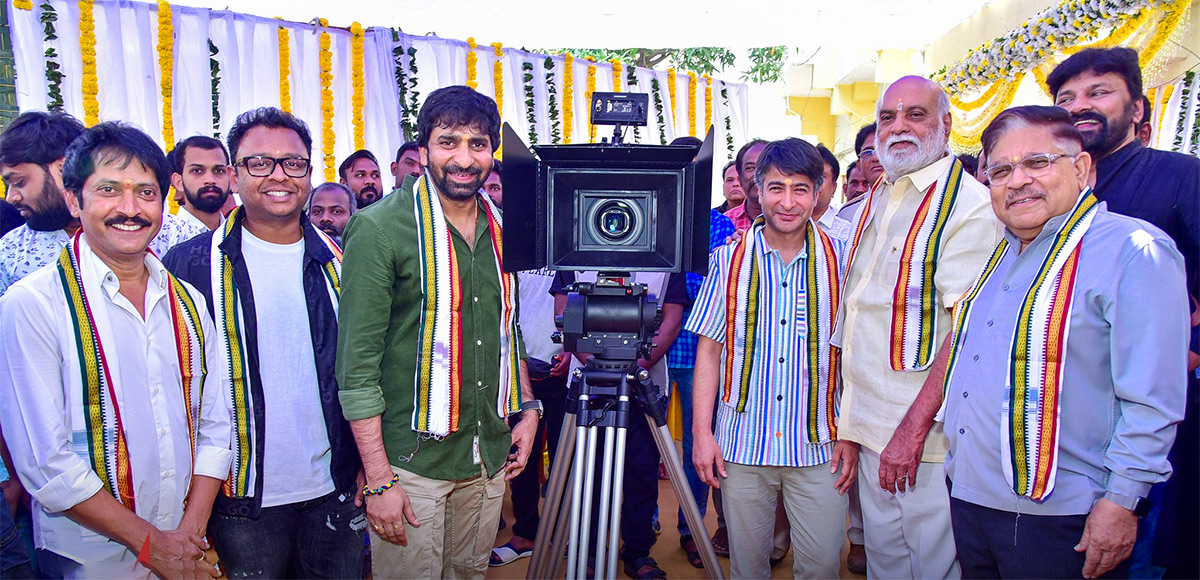 Mass Maharaja Ravi Teja New Movie Opening - Sakshi5