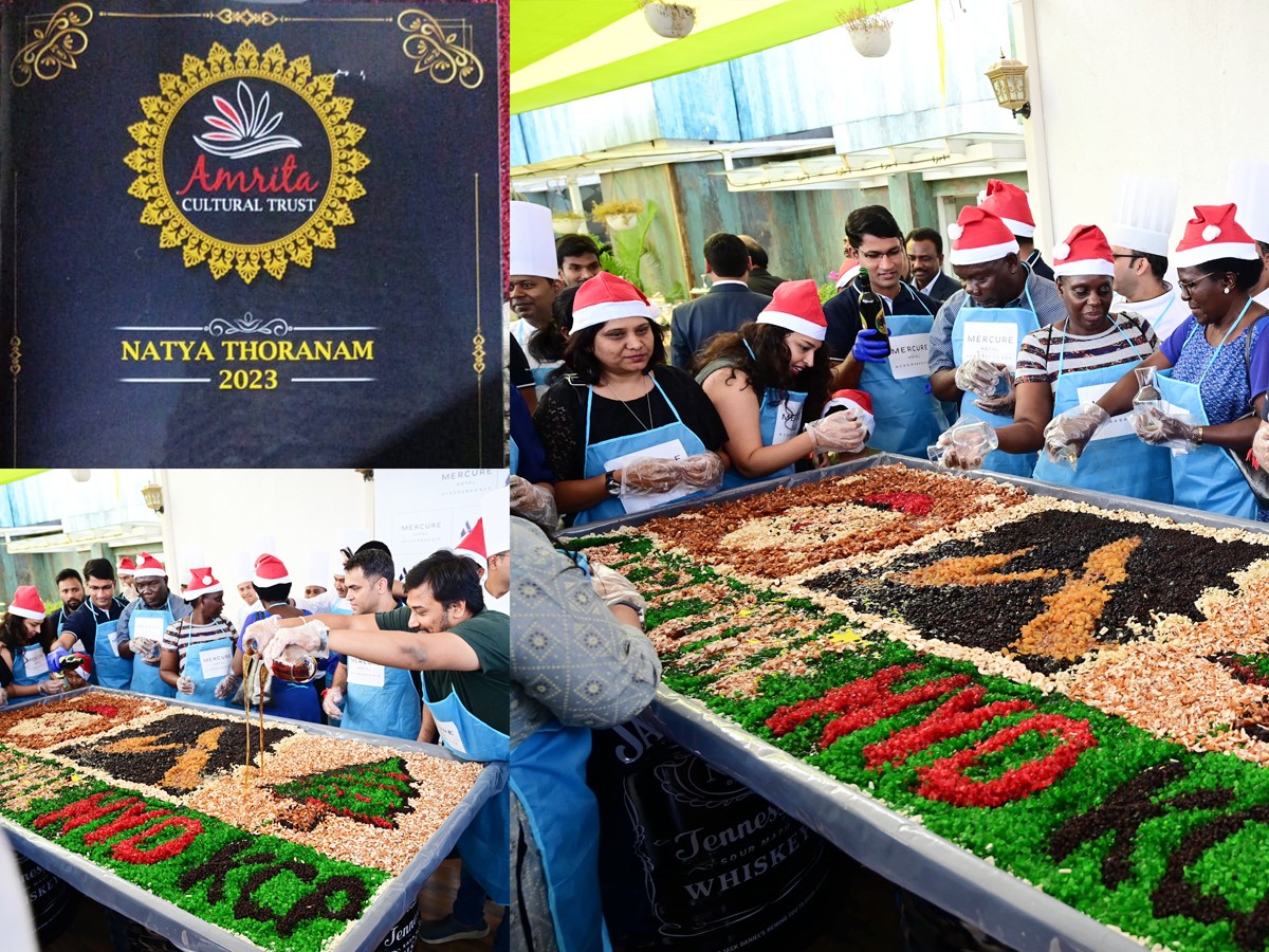 Christmas Cake Mixing At Hyderabad KCP - Sakshi1