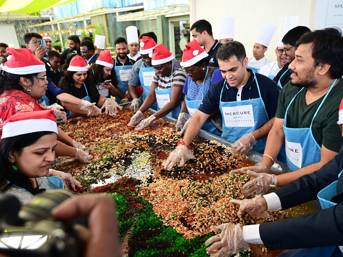 Christmas Cake Mixing At Hyderabad KCP - Sakshi9