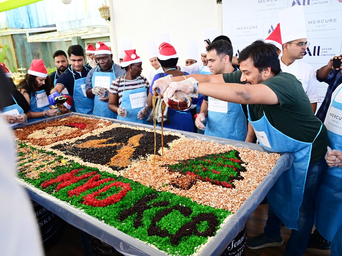 Christmas Cake Mixing At Hyderabad KCP - Sakshi10