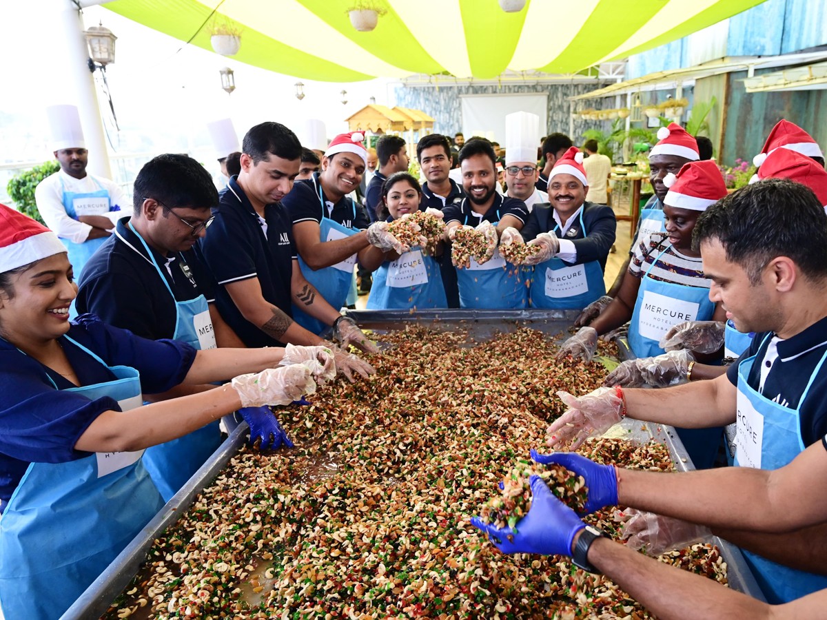 Christmas Cake Mixing At Hyderabad KCP - Sakshi16