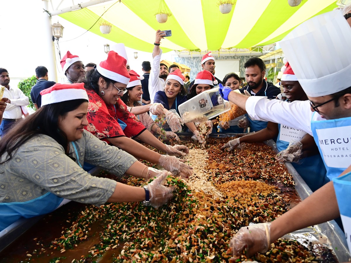 Christmas Cake Mixing At Hyderabad KCP - Sakshi17