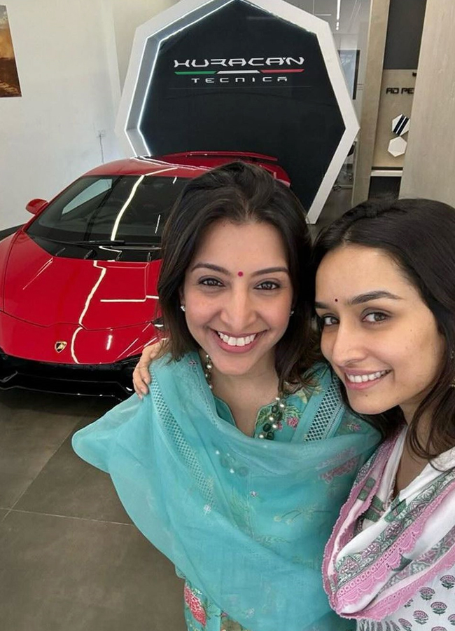 Shraddha Kapoor With Her New Lamborghini Photos - Sakshi3