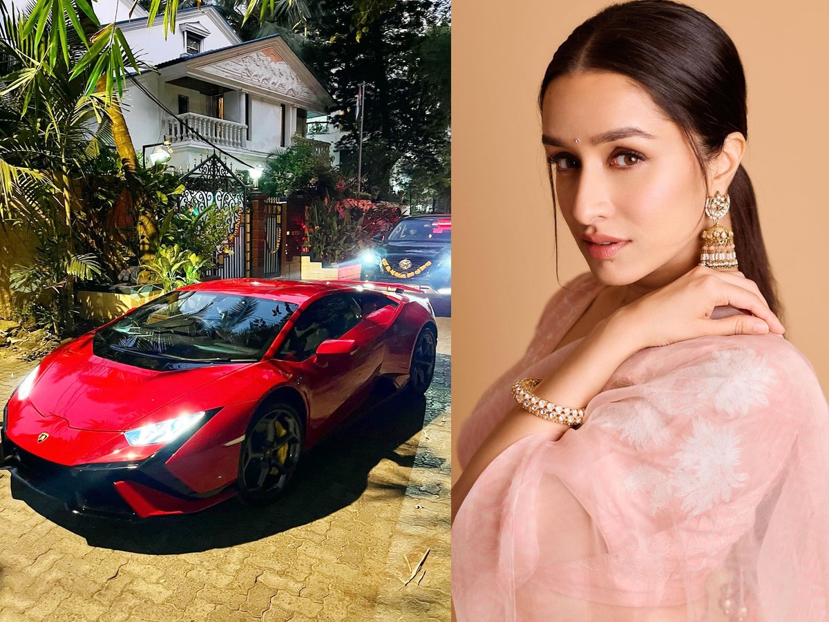 Shraddha Kapoor With Her New Lamborghini Photos - Sakshi1