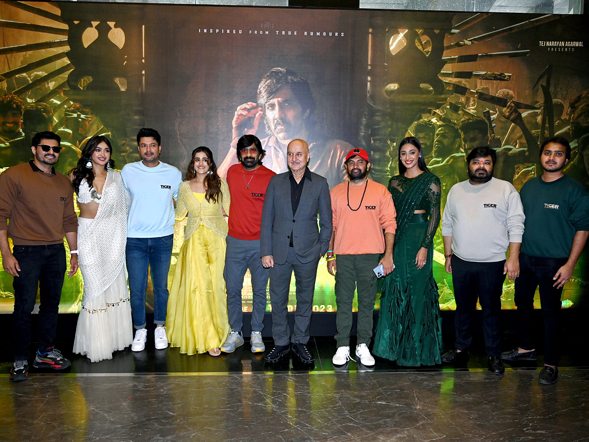 Tiger Nageswara Rao Trailer Launch Event Photos - Sakshi7