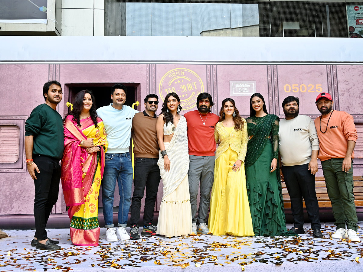 Tiger Nageswara Rao Trailer Launch Event Photos - Sakshi9