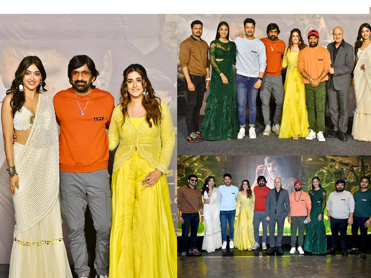 Tiger Nageswara Rao Trailer Launch Event Photos - Sakshi1