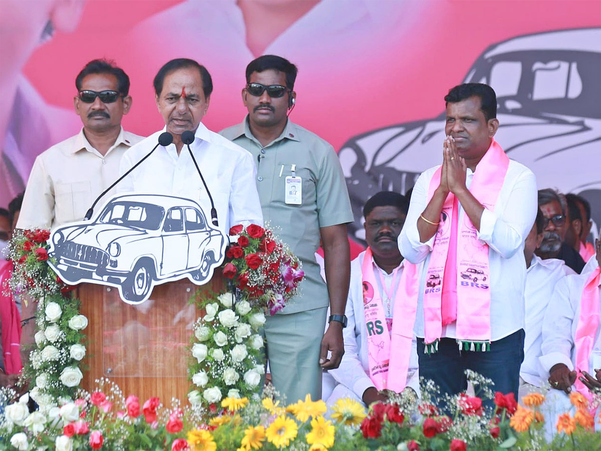 BRS Praja Ashirvada Sabha at Nalgonda - Sakshi2