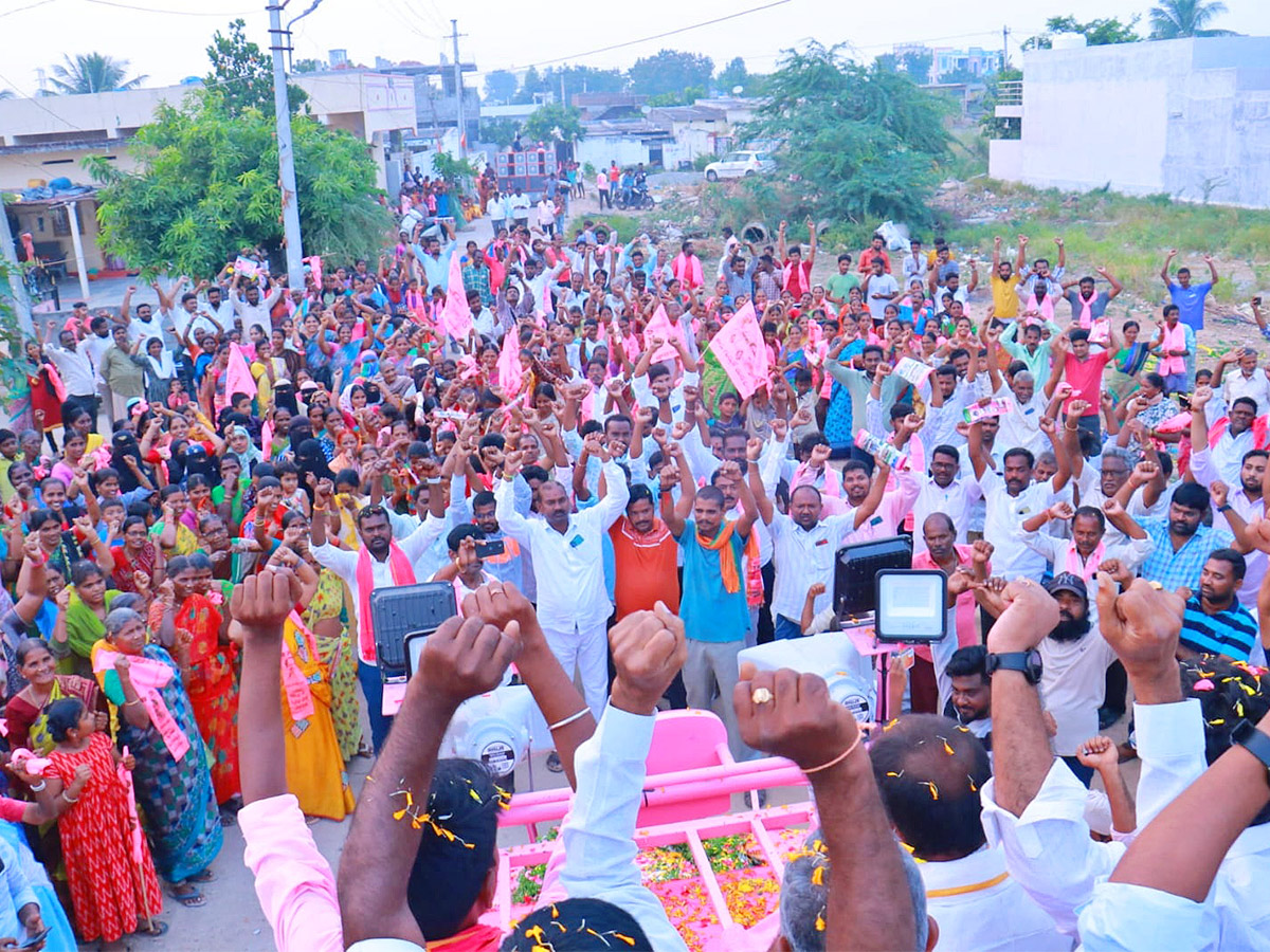 BRS Praja Ashirvada Sabha at Nalgonda - Sakshi24