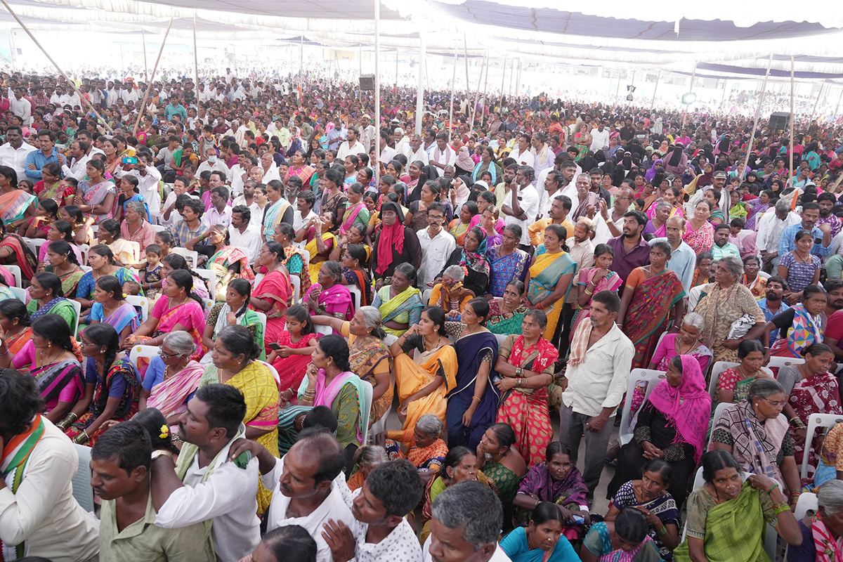 TelanganaAssemblyElections2023 Congress Public Meeting at Sangareddy - Sakshi2