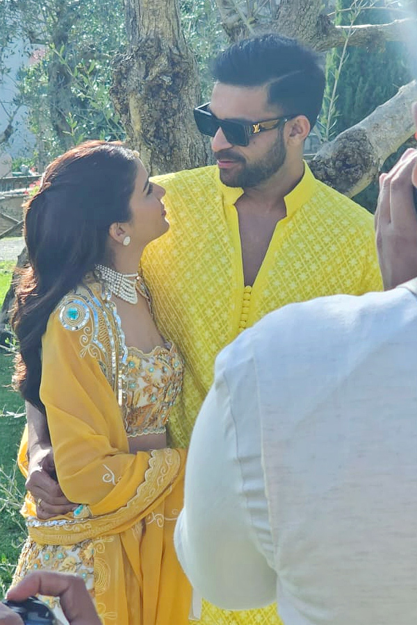 Varun Tej And Lavanya Tripathi Haldi ceremony Photos - Sakshi4