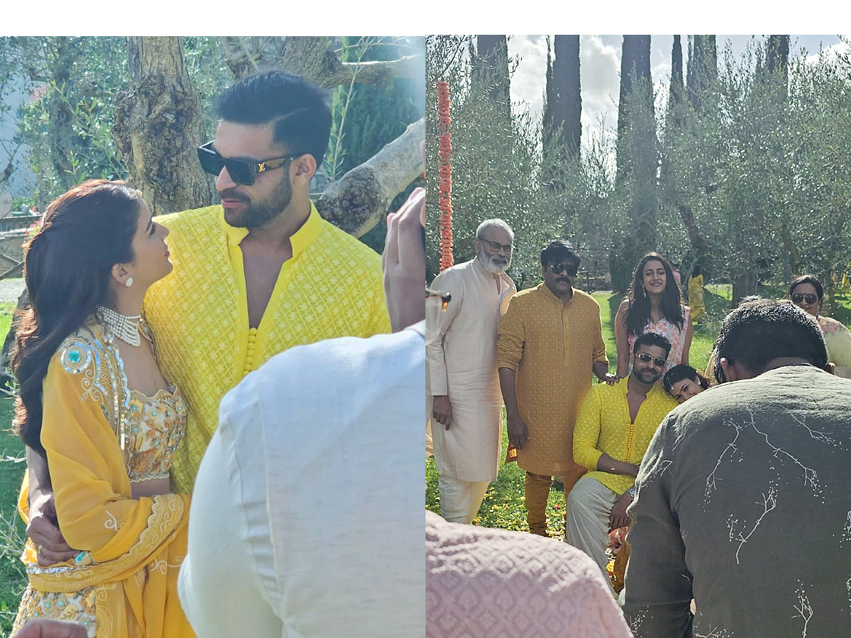 Varun Tej And Lavanya Tripathi Haldi ceremony Photos - Sakshi2