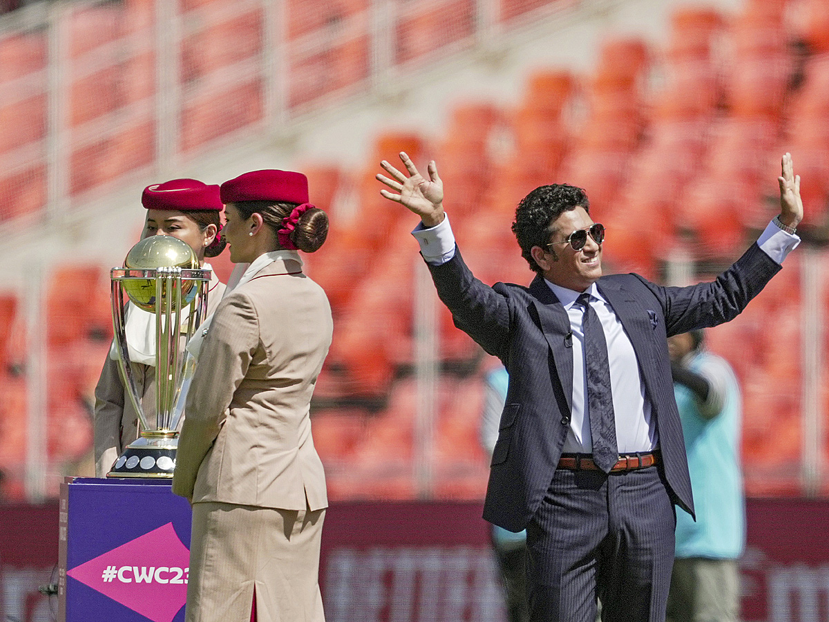 ICC announces Sachin Tendulkar as Global Ambassador  for the Mens Cricket World Cup 2023 PHotos - Sakshi4