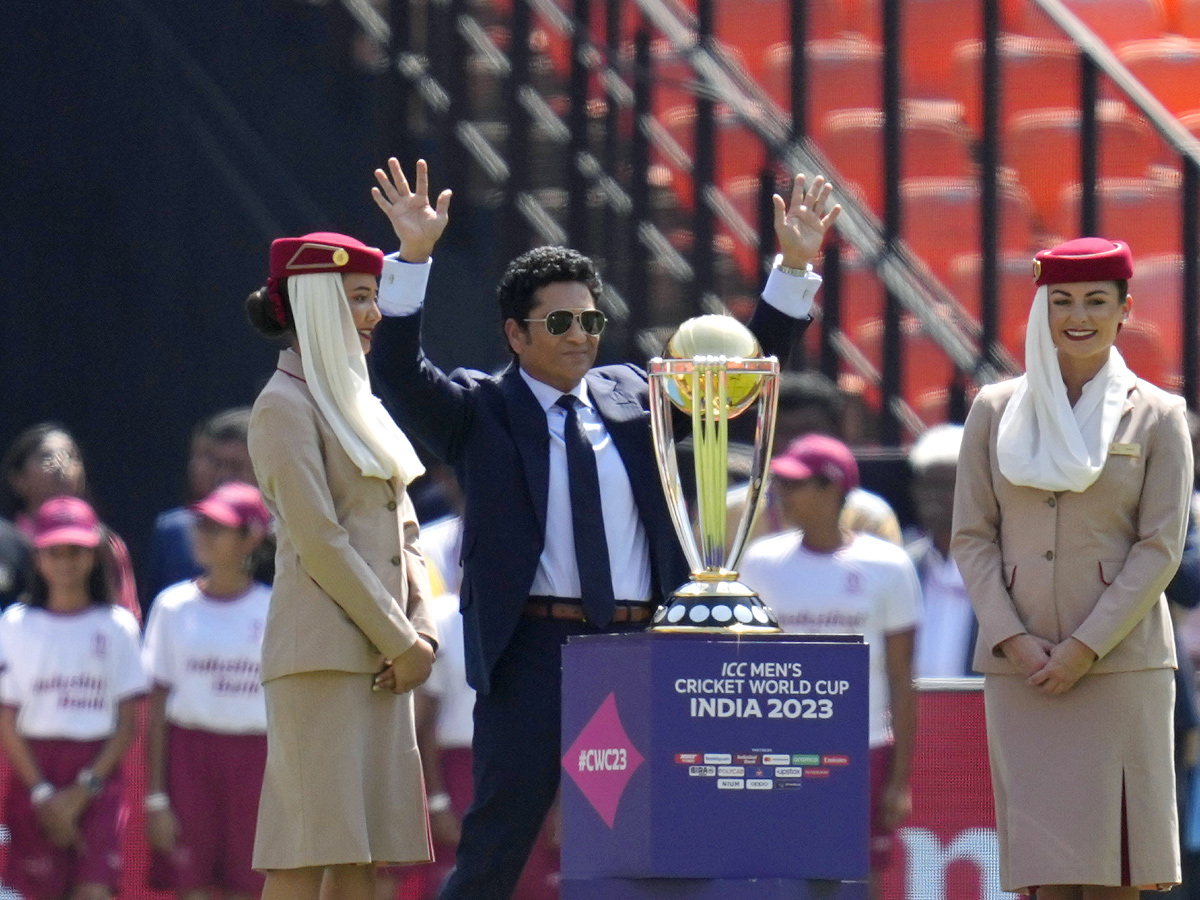 ICC announces Sachin Tendulkar as Global Ambassador  for the Mens Cricket World Cup 2023 PHotos - Sakshi1