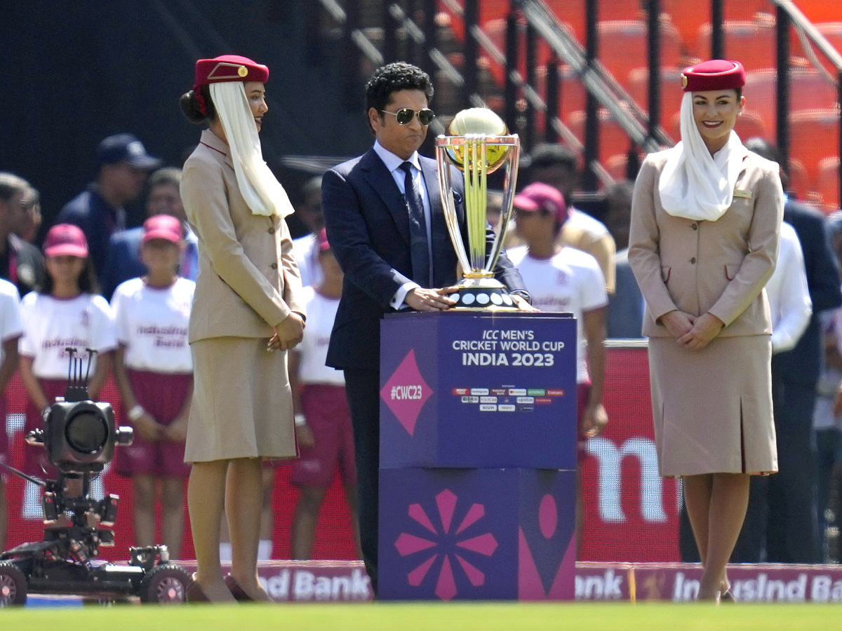 ICC announces Sachin Tendulkar as Global Ambassador  for the Mens Cricket World Cup 2023 PHotos - Sakshi9