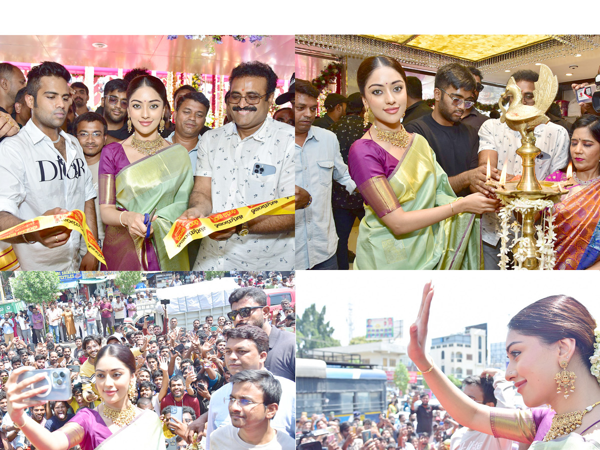 Anu Emmanuel Inagurated Chandana Brothers At Hyderabad Photos - Sakshi1